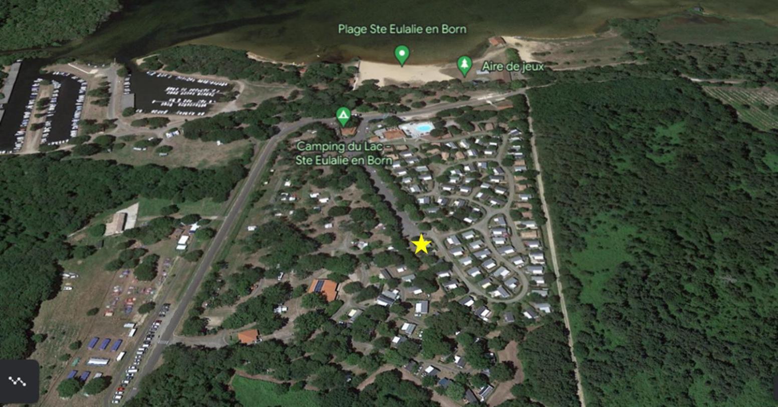 Mobil Home Sainte-Eulalie-en-Born Екстер'єр фото